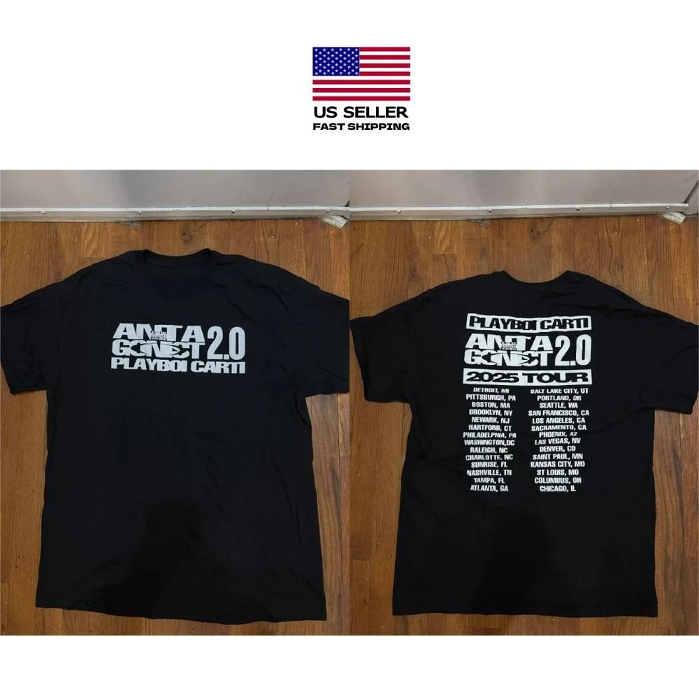 Playboi Carti Antagonist 2.0 Tour 2025 Opium Label VIP Merch T-shirt Z030 Unisex T-Shirt XXXXL
Playboi Carti Antagonist 2.0 Tour 2025 Opium Label VIP Merch T-shirt Z030 Unisex T-Shirt XXXXL