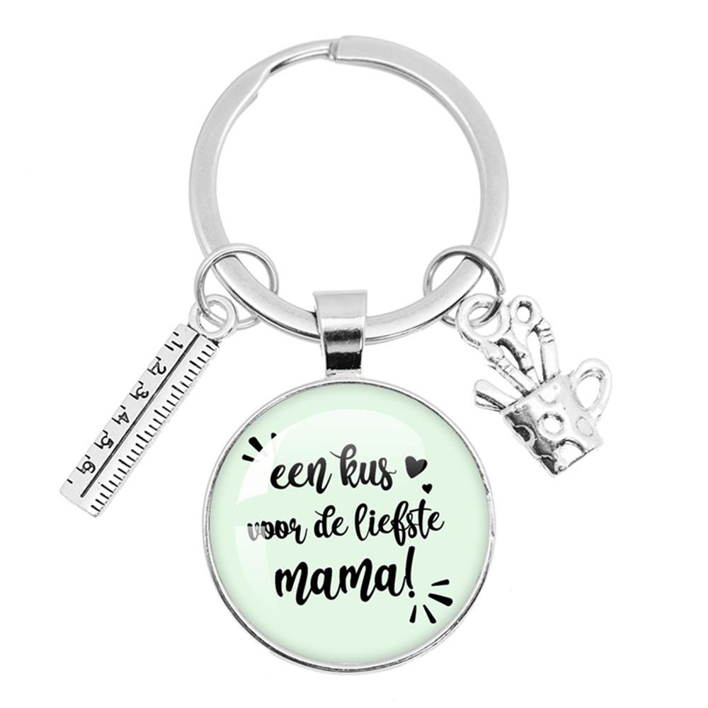 VOOR DE Liefste Juf Sleutelhanger Glass Keychain Anneau Porte Clef Bedankt Juf CadeauThank You Dear Teacher Gift Jewelry
VOOR DE Liefste Juf Sleutelhanger Glass Keychain Anneau Porte Clef Bedankt Juf CadeauThank You Dear Teacher Gift Jewelry