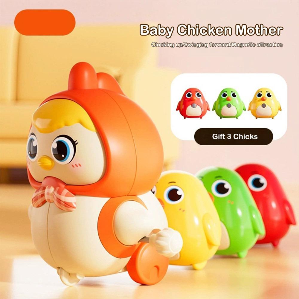 4pcs Set Intelligent Swinging Chick Set Magnetic Wind-up Toy Walk Chicken Toys for Baby Walking
4pcs Set Intelligent Swinging Chick Set Magnetic Wind-up Toy Walk Chicken Toys for Baby Walking