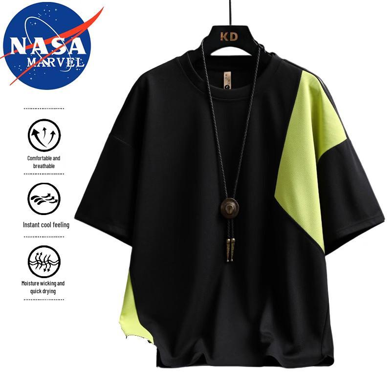 NASA MARVEL Men s Two-Tone Spliced Short Sleeve T-Shirt 4XL
NASA MARVEL Men s Two-Tone Spliced Short Sleeve T-Shirt 4XL