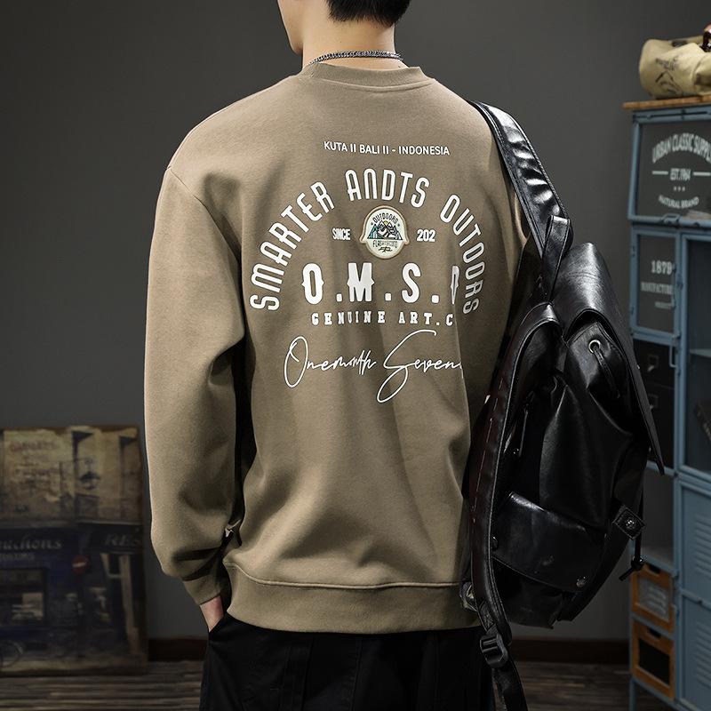 Осінній Американський Ретро Светр з Принтом Літер Чоловічий Тренд Повсякденний Важкий Внутрішній З Довгим Рукавом Круглий Виріз Базова Сорочка L світлого кольору хакі
Осінній Американський Ретро Светр з Принтом Літер Чоловічий Тренд Повсякденний Важкий Внутрішній З Довгим Рукавом Круглий Виріз Базова Сорочка L світлого кольору хакі