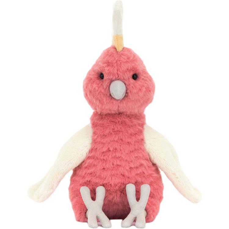 JELLYCAT bird squacatu cute doll plush doll sitting height 22cm high
JELLYCAT bird squacatu cute doll plush doll sitting height 22cm high