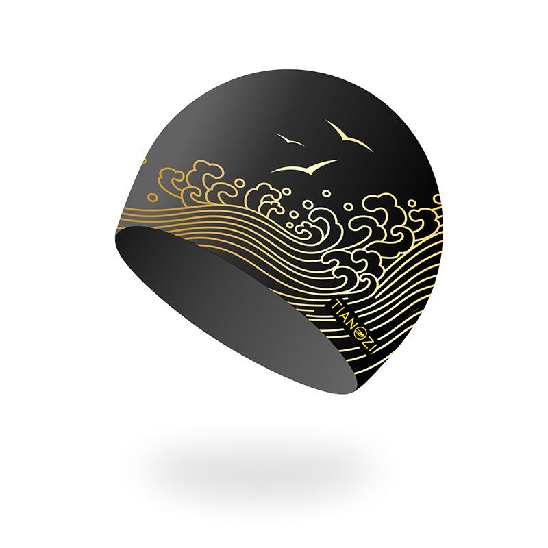 Adult silicone swim cap: waterproof, non slip, high elasticity cloud pattern, suitable for both men and women чорний
Adult silicone swim cap: waterproof, non slip, high elasticity cloud pattern, suitable for both men and women чорний