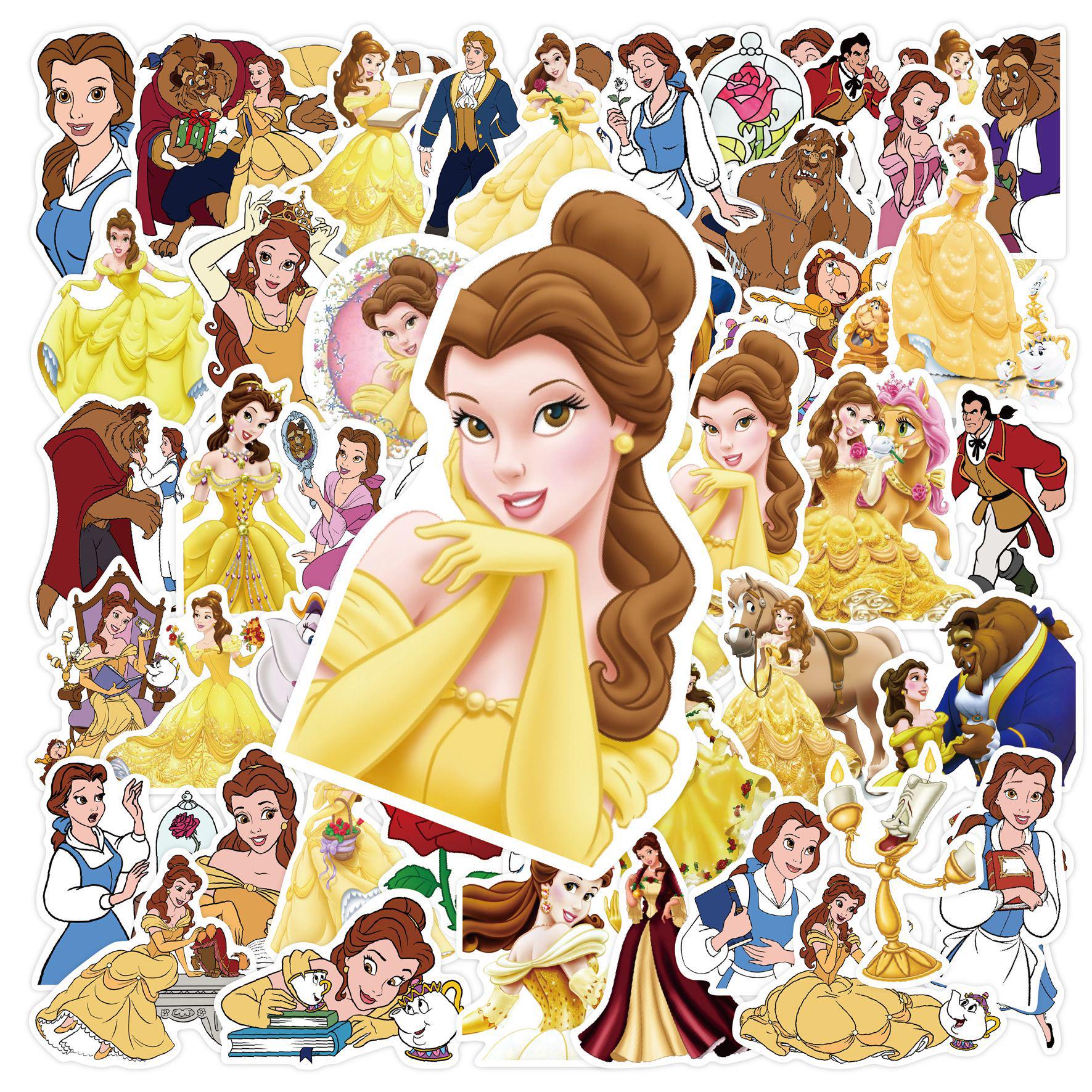 50 Beauty and the Beast Cartoon Stickers: Waterproof Decals for Suitcases, Notebooks, DIY Journals.
50 Beauty and the Beast Cartoon Stickers: Waterproof Decals for Suitcases, Notebooks, DIY Journals.