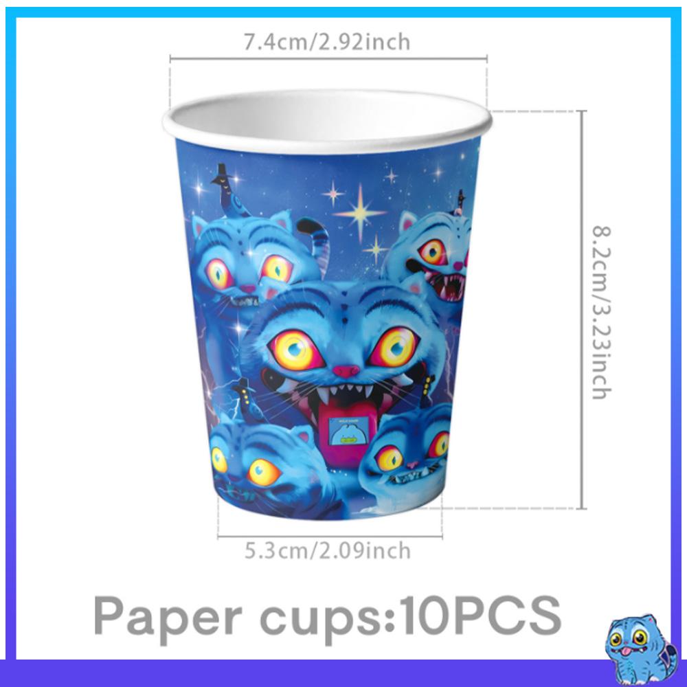 KPop Demon Hunters Derpy Birthday Party Decorations Blue Tiger Disposable Tableware Anime Cartoon Balloons Backdrop Banner Gift Other
KPop Demon Hunters Derpy Birthday Party Decorations Blue Tiger Disposable Tableware Anime Cartoon Balloons Backdrop Banner Gift Other