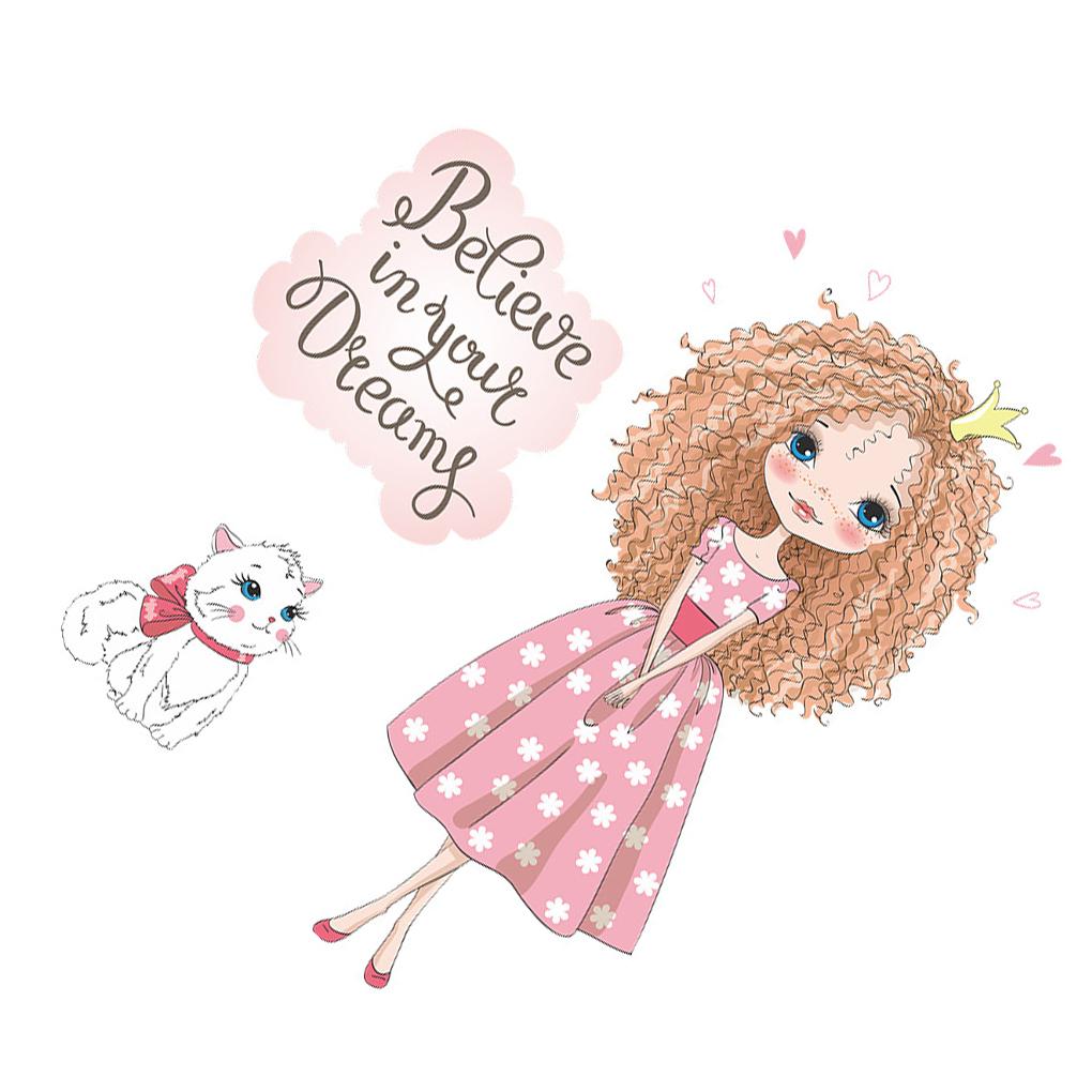 DIY Colorful Girl Wall Sticker Decorative Decal Room Bedroom Decoration Cartoon Stickers Home Dressing Playroom
DIY Colorful Girl Wall Sticker Decorative Decal Room Bedroom Decoration Cartoon Stickers Home Dressing Playroom