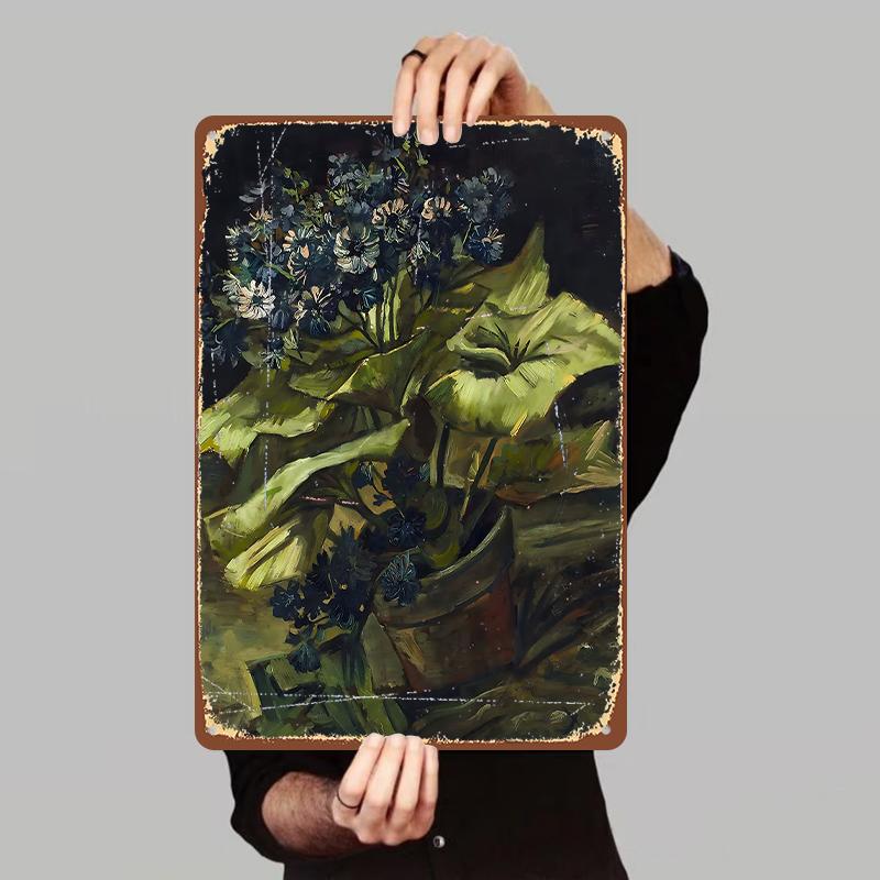 Hand Painted Artistic Flower Green Plant Iron Painting Modern Home Wall Decor Living RoomCreative Wall Hanging 7.9x11.8In(20x30cm)
Hand Painted Artistic Flower Green Plant Iron Painting Modern Home Wall Decor Living RoomCreative Wall Hanging 7.9x11.8In(20x30cm)