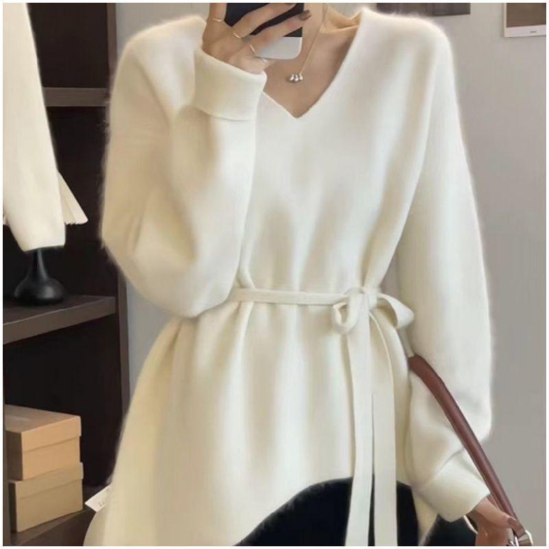 Вязаный топ с завязками на талии в корейском стиле: Слимминг, средней длины, верхняя одежда свободного кроя M (90-100 jin) белый
Вязаный топ с завязками на талии в корейском стиле: Слимминг, средней длины, верхняя одежда свободного кроя M (90-100 jin) белый