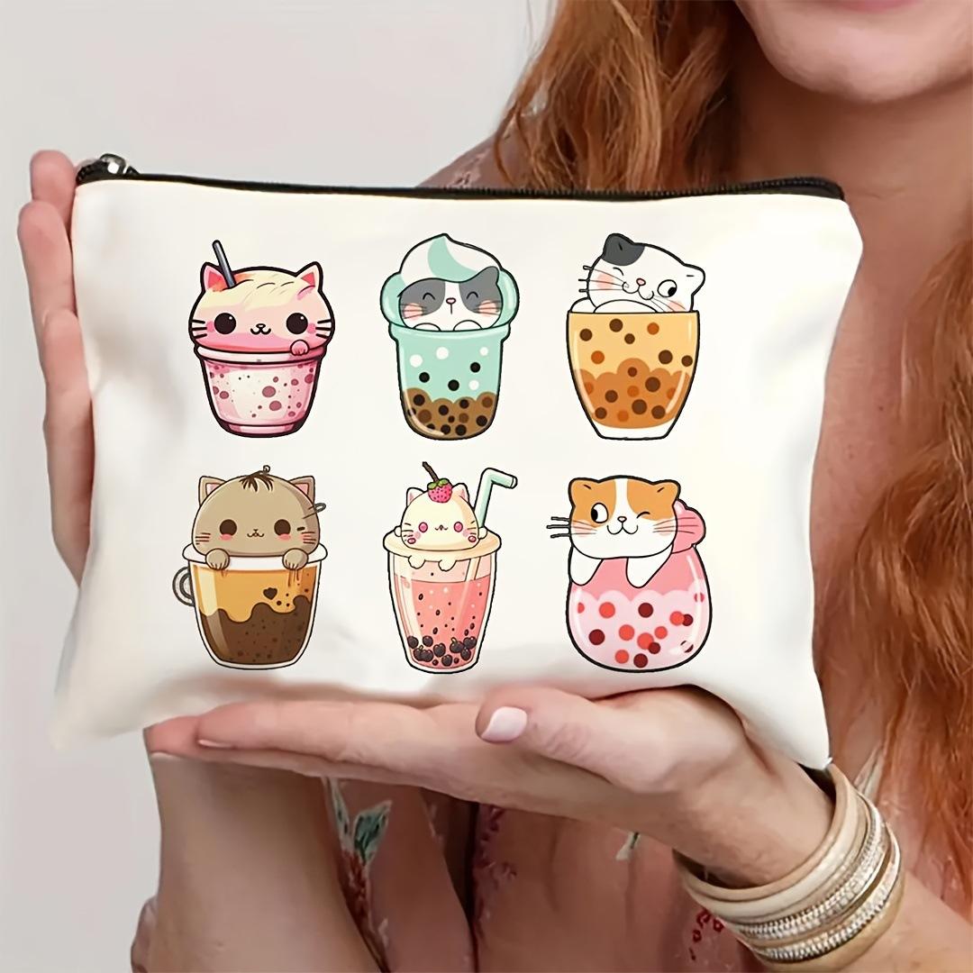 Zipper Style, Cute, Cosmetic Bag, Simple, Fashionable, Pencil Case, DIY Storage Bag, Cute Cat Pattern, Travel Makeup Bag
Zipper Style, Cute, Cosmetic Bag, Simple, Fashionable, Pencil Case, DIY Storage Bag, Cute Cat Pattern, Travel Makeup Bag