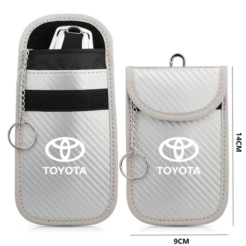 Car Key Case Signal Blocker Bag RFID Shielding Pocket For Toyota Corolla Yaris Prius CHR Aygo Camry Auris Avensis Land Cruiser 4
Car Key Case Signal Blocker Bag RFID Shielding Pocket For Toyota Corolla Yaris Prius CHR Aygo Camry Auris Avensis Land Cruiser 4