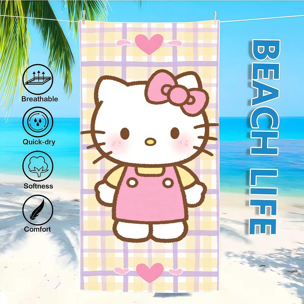 Towel Textile Bathrobe Beach Quick-Drying Lightweight Portable H-HelloS-ES K-KittyS-ES Camping Swim Pool Heart SRO Travel W30*H60(CM)
Towel Textile Bathrobe Beach Quick-Drying Lightweight Portable H-HelloS-ES K-KittyS-ES Camping Swim Pool Heart SRO Travel W30*H60(CM)