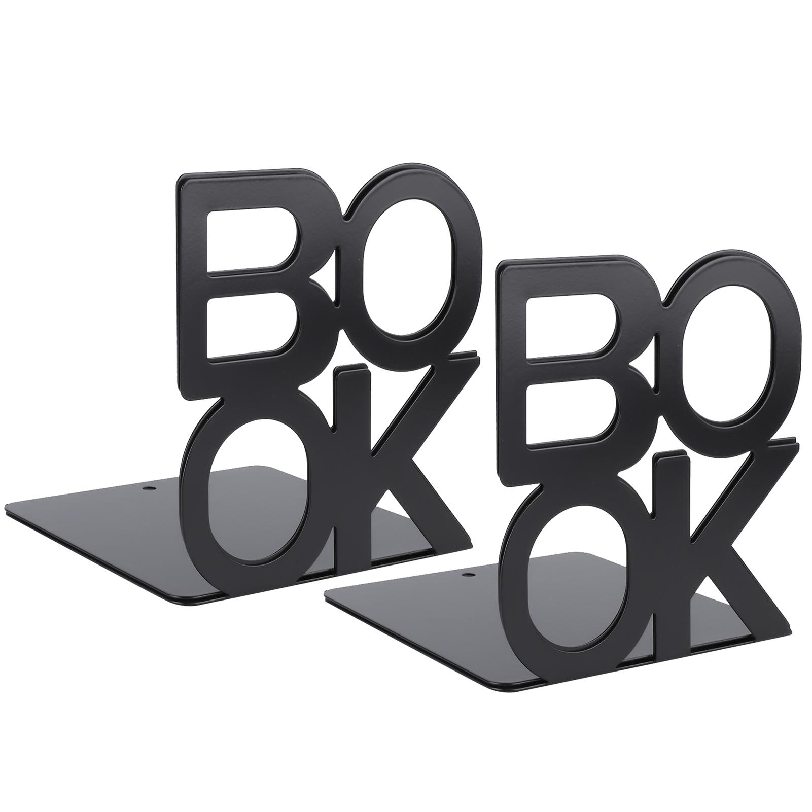 1Pair BOOK Characters Shape Book Stand Metal Bookends for School Home Table Decor(140mm)
1Pair BOOK Characters Shape Book Stand Metal Bookends for School Home Table Decor(140mm)
