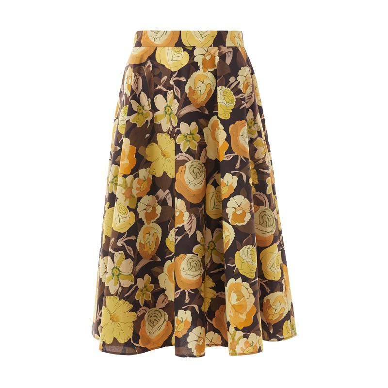 EiLEEN ELITEE Cotton Print A-Line Midi Skirt L
EiLEEN ELITEE Cotton Print A-Line Midi Skirt L