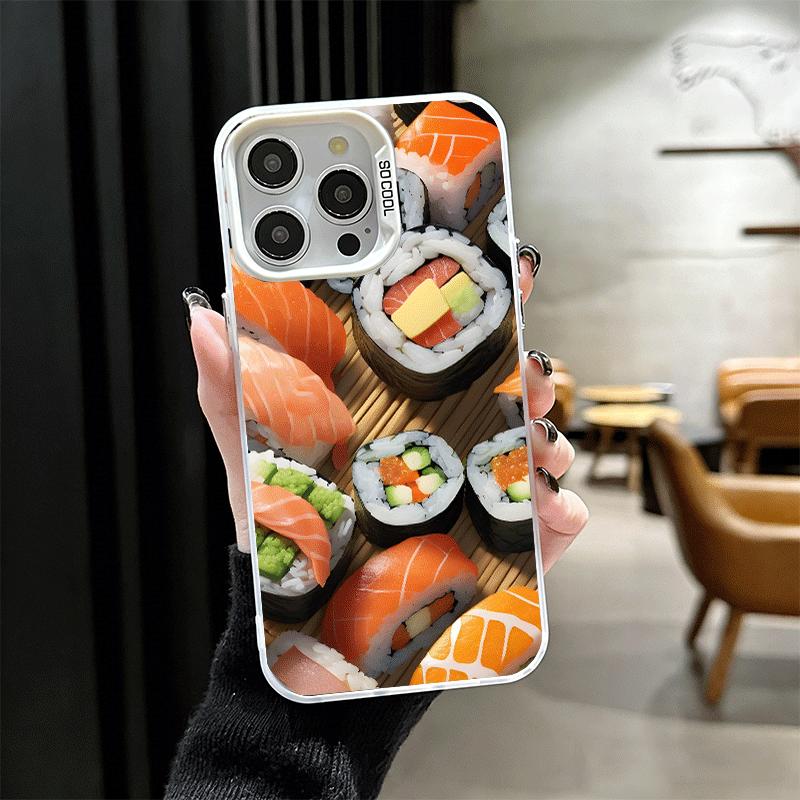 Delicious Sushi Bento Shockproof Phone Case for iPhone 17 Air 16 16E 15 Pro Max 14 Plus 13 Mini 12 Back Cover Anti Fall Fundas iPhone 15
Delicious Sushi Bento Shockproof Phone Case for iPhone 17 Air 16 16E 15 Pro Max 14 Plus 13 Mini 12 Back Cover Anti Fall Fundas iPhone 15