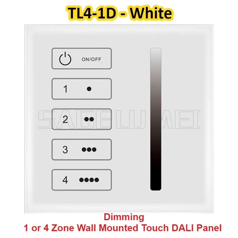 Skydance НОВЫЙ TL4-1D TL4-2D DALI Bus/24VDC 1/4-зонная настенная сенсорная DALI панель Диммирование DIM/CCT DALI мастер-контроллер с питанием
Skydance НОВЫЙ TL4-1D TL4-2D DALI Bus/24VDC 1/4-зонная настенная сенсорная DALI панель Диммирование DIM/CCT DALI мастер-контроллер с питанием