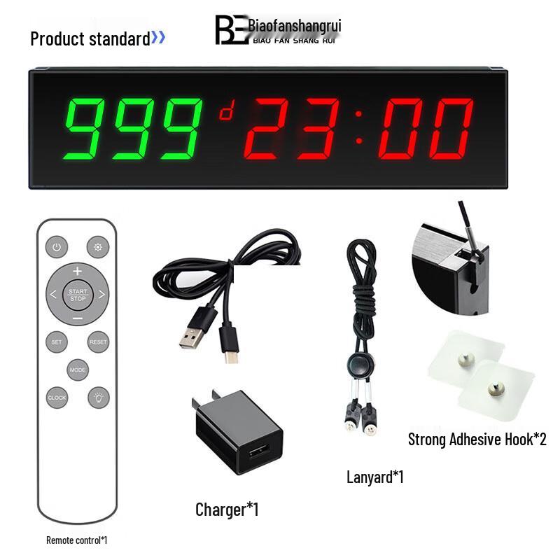 LED 999-Day Exam Countdown Timer
LED 999-Day Exam Countdown Timer