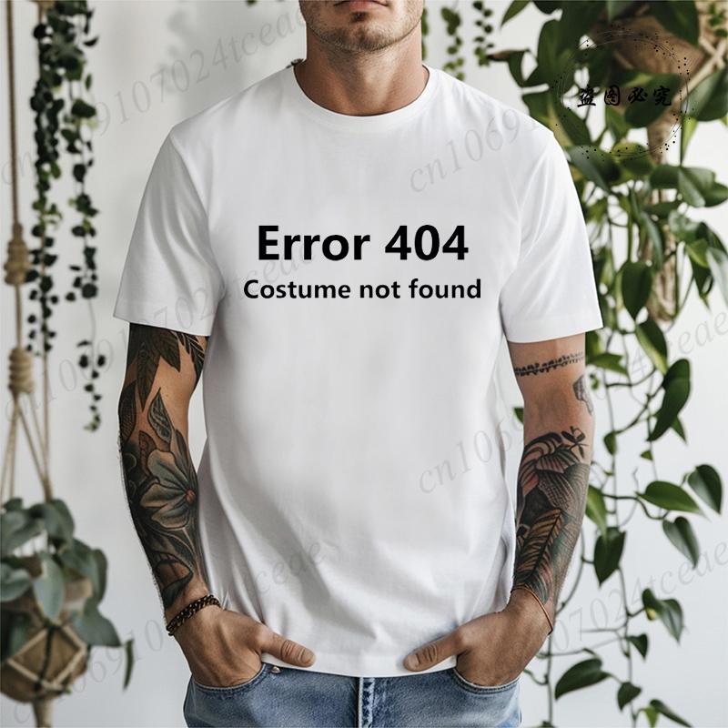 Funny Letter T-shirt Error 404 Costume Not Found Printed Programmer Programming T Shirt Streetwear Hipster Loose Man Tshirt Tops 5XL різнокольоровий
Funny Letter T-shirt Error 404 Costume Not Found Printed Programmer Programming T Shirt Streetwear Hipster Loose Man Tshirt Tops 5XL різнокольоровий