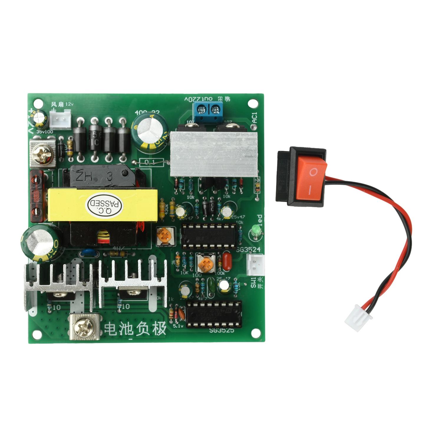 200W DC 12-14.5V to AC 220V Inverter Module 50Hz with Switch Fan Interface Overheat Overload Protection for TV Projector зелений
200W DC 12-14.5V to AC 220V Inverter Module 50Hz with Switch Fan Interface Overheat Overload Protection for TV Projector зелений
