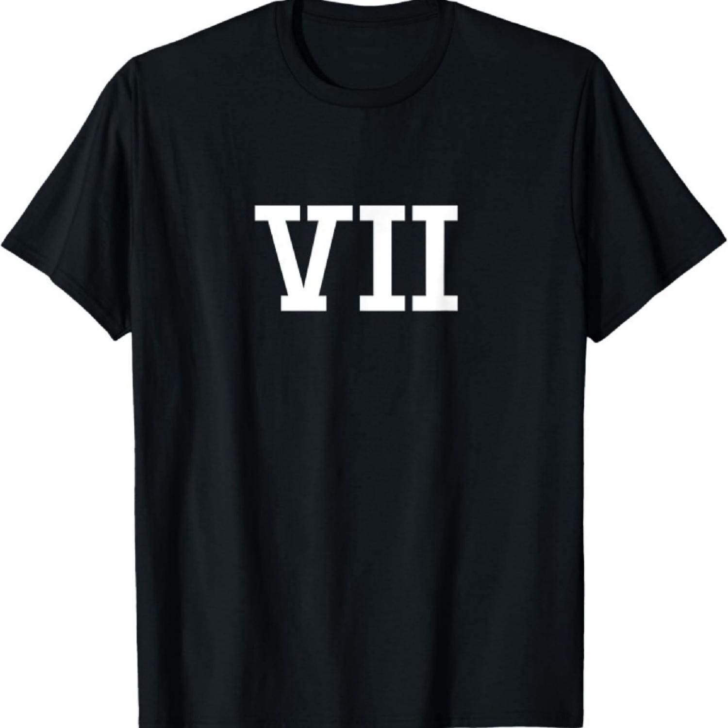 7 Ancient Roman Numerals T-Shirt XXXXXL
7 Ancient Roman Numerals T-Shirt XXXXXL