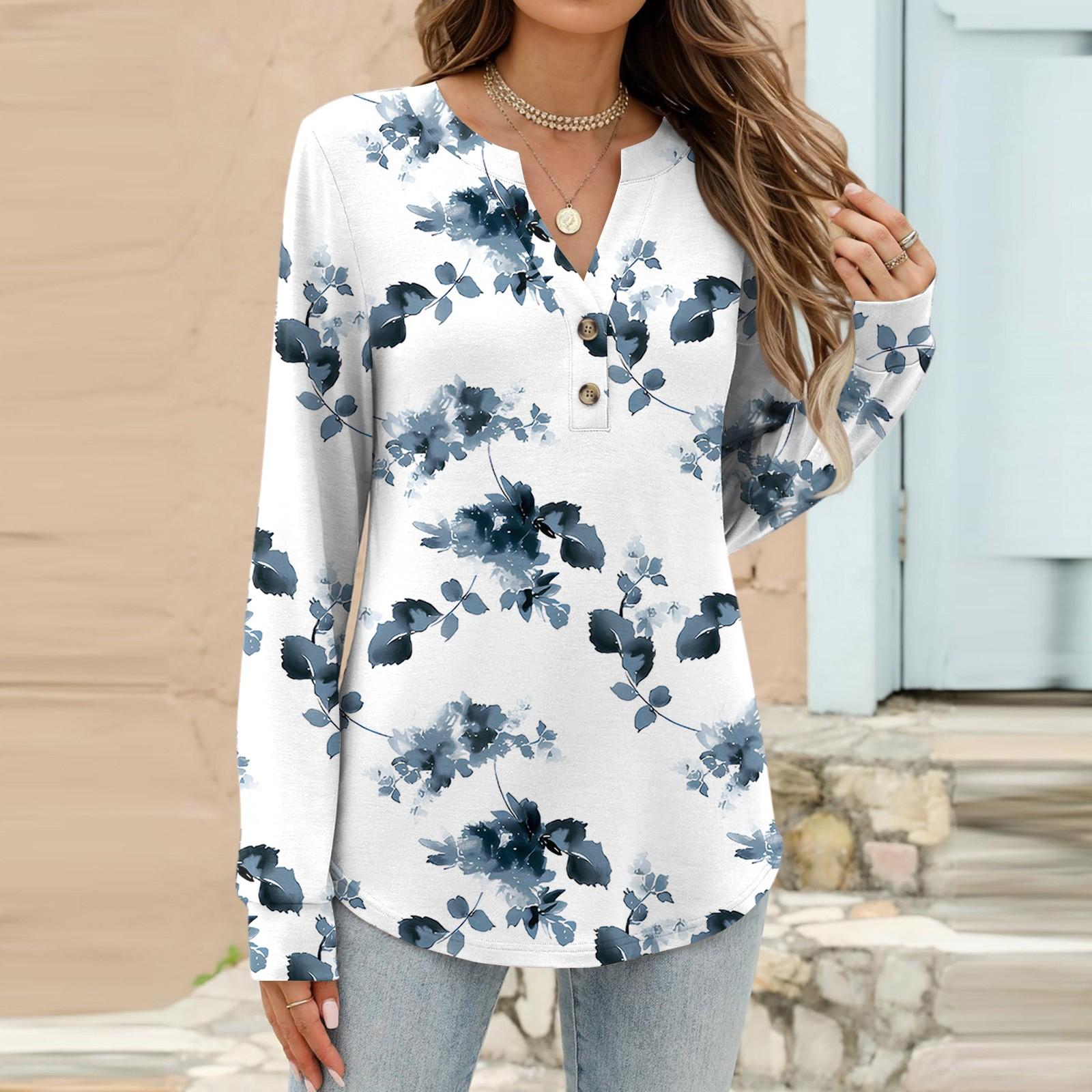 Women s Fashion Casual Floral Print Long Sleeve T-Shirt Pullover Top XL білий
Women s Fashion Casual Floral Print Long Sleeve T-Shirt Pullover Top XL білий