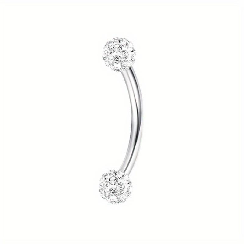 Florideco 1Pc Rook Eyebrow Studs Earrings Surgical Steel CZ Opal Belly Lip Ring Cartilage Piercing Jewelry for Women Men 1.2mm(16g) 6mm
Florideco 1Pc Rook Eyebrow Studs Earrings Surgical Steel CZ Opal Belly Lip Ring Cartilage Piercing Jewelry for Women Men 1.2mm(16g) 6mm