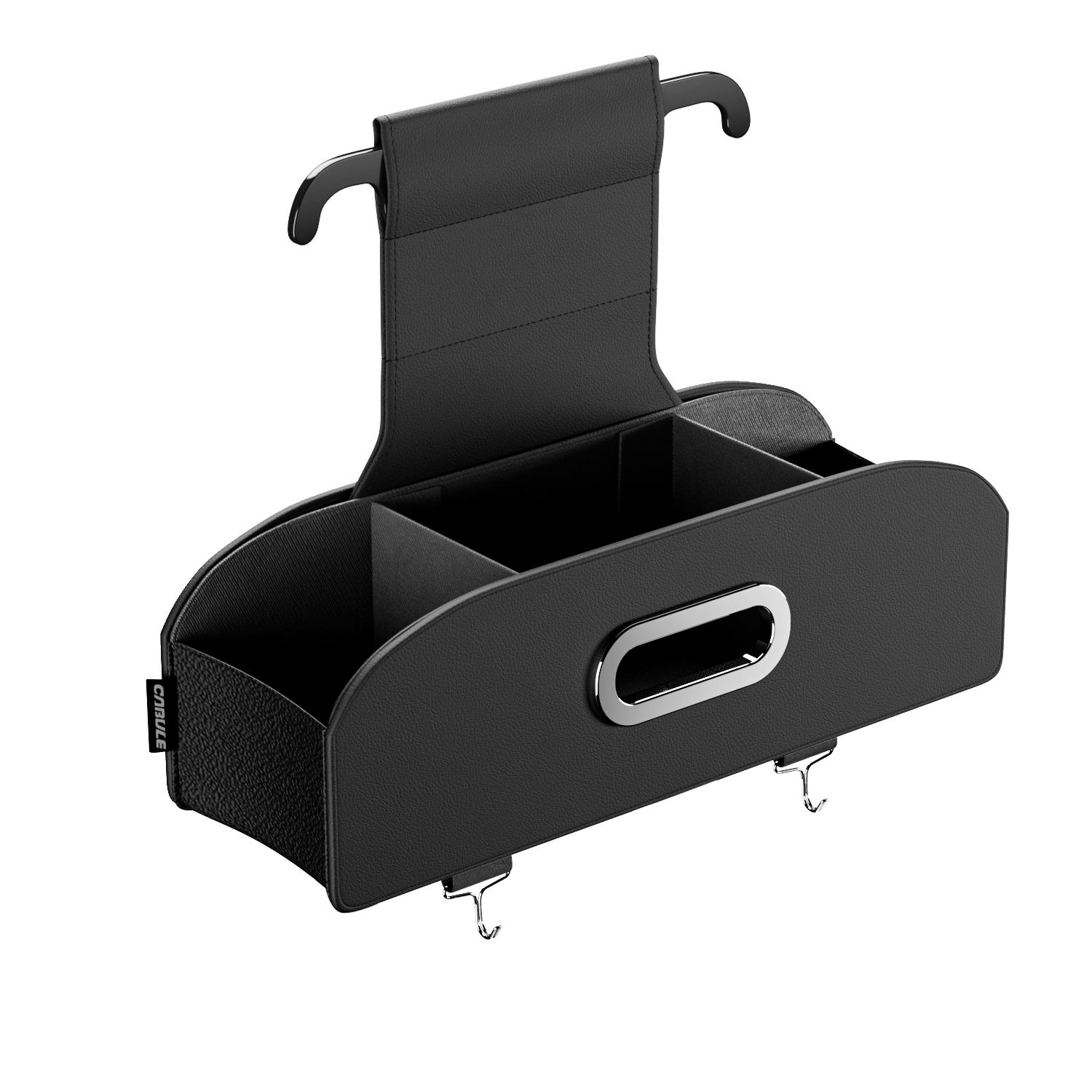 Car Seat Back Organizer With Hooks Leather Auto Backseat Hanging Cup Holder Tissue Box Holder Back Seat Headrest Storage Box
Car Seat Back Organizer With Hooks Leather Auto Backseat Hanging Cup Holder Tissue Box Holder Back Seat Headrest Storage Box