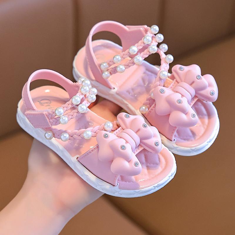 Новые летние шлепанцы для девочек 1-7 лет, с бантом и жемчужным украшением, плоская подошва, детские тапочки, нескользящие, для улицы, пляжа, шлепанцы, детская обувь 20 розовый
Новые летние шлепанцы для девочек 1-7 лет, с бантом и жемчужным украшением, плоская подошва, детские тапочки, нескользящие, для улицы, пляжа, шлепанцы, детская обувь 20 розовый