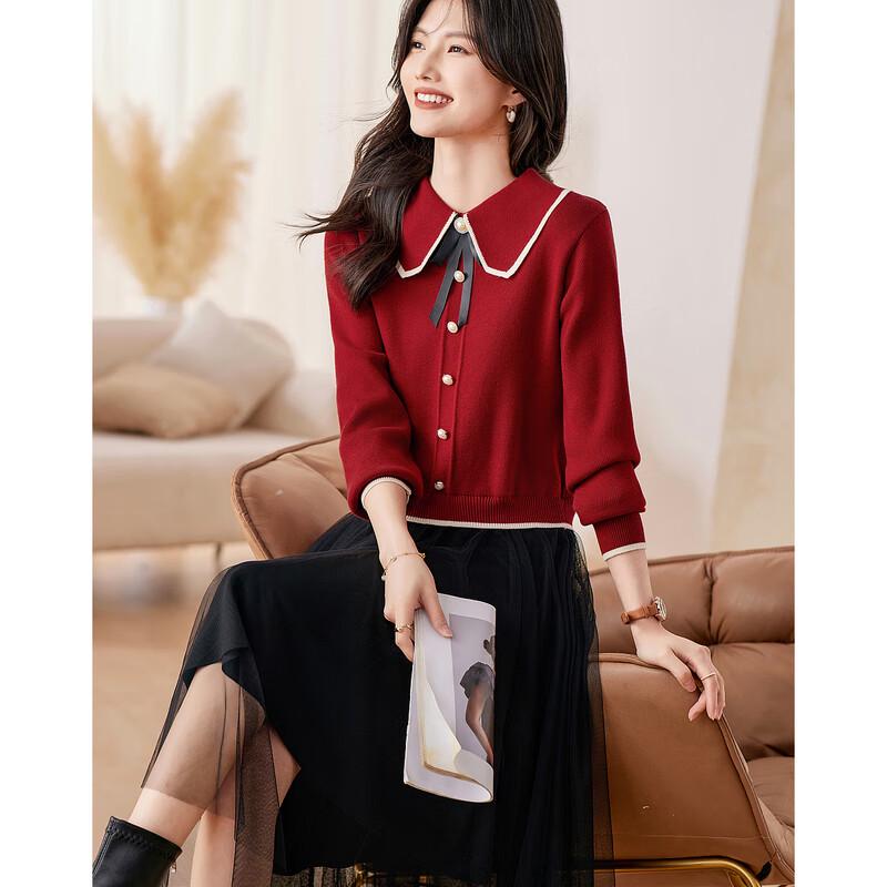 Платье миди А-силуэта приталенного кроя, имитирующее костюм-двойку One Size
Платье миди А-силуэта приталенного кроя, имитирующее костюм-двойку One Size