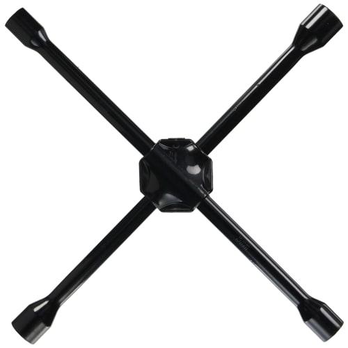 Emerson Tire Change Tool, Cross Wrench, Black, 16 inches, 17, 19, 21, 21 (thick mouth) mm, with cover, tire replacement, puncture repair, emergency to
Emerson Tire Change Tool, Cross Wrench, Black, 16 inches, 17, 19, 21, 21 (thick mouth) mm, with cover, tire replacement, puncture repair, emergency to