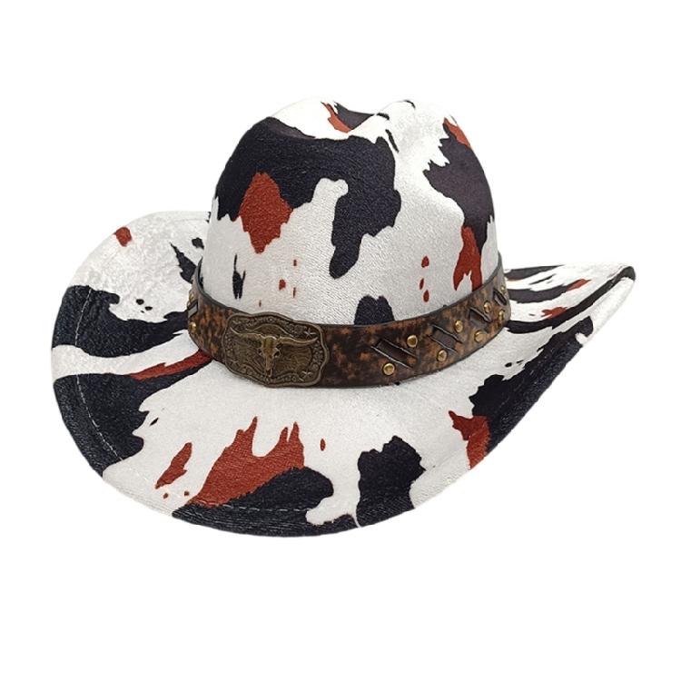 Breathable Riders Hat Cow Print Wide Brims Top Hat Western Fedoras for Hiking Concerts Outdoor Activity Fashion Headwear
Breathable Riders Hat Cow Print Wide Brims Top Hat Western Fedoras for Hiking Concerts Outdoor Activity Fashion Headwear