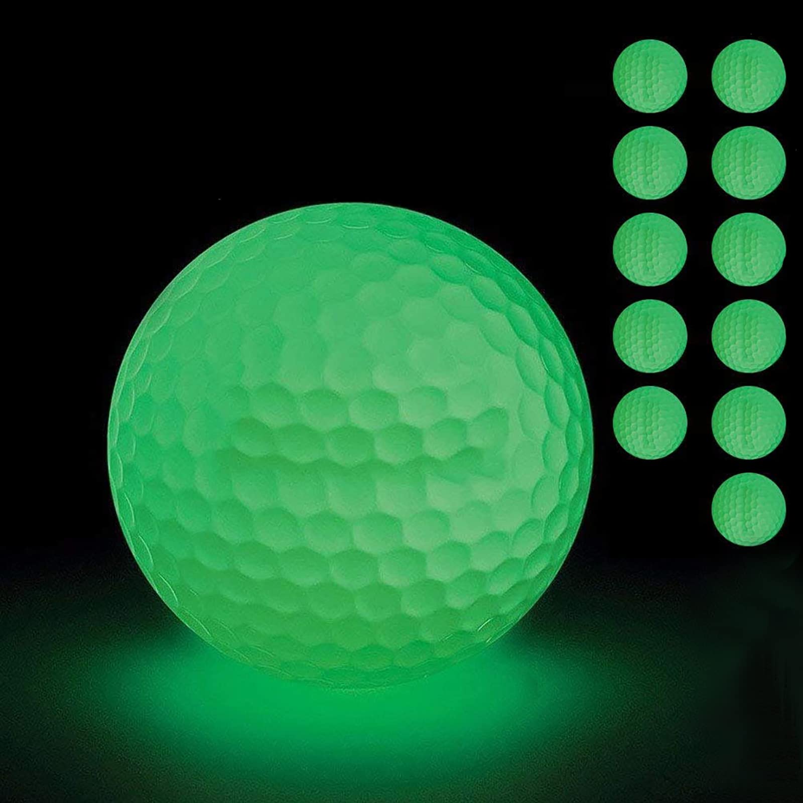 JIANGMU Luminous Golf Флуоресцентный мяч для гольфа, который светится в темноте и остается ярким в течение длительного времени. Флуоресцентный мяч для гольфа, в котором не используются светодиоды, что делает его
JIANGMU Luminous Golf Флуоресцентный мяч для гольфа, который светится в темноте и остается ярким в течение длительного времени. Флуоресцентный мяч для гольфа, в котором не используются светодиоды, что делает его