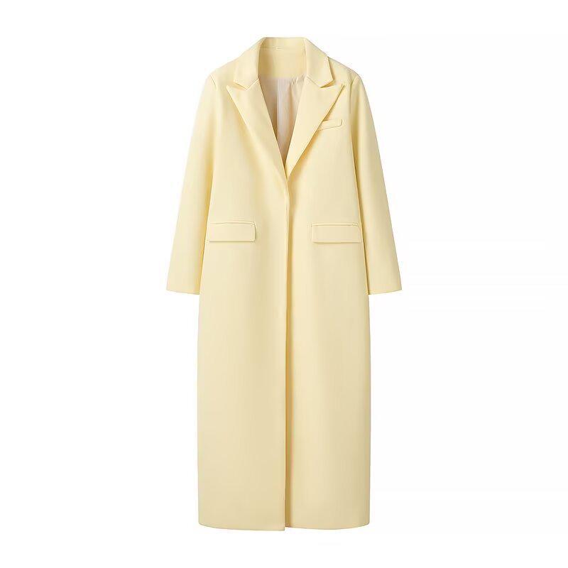 Women s Fashion Casual Yellow Woolen Long Coat Jacket - European & American Style Medium жёлтый
Women s Fashion Casual Yellow Woolen Long Coat Jacket - European & American Style Medium жёлтый