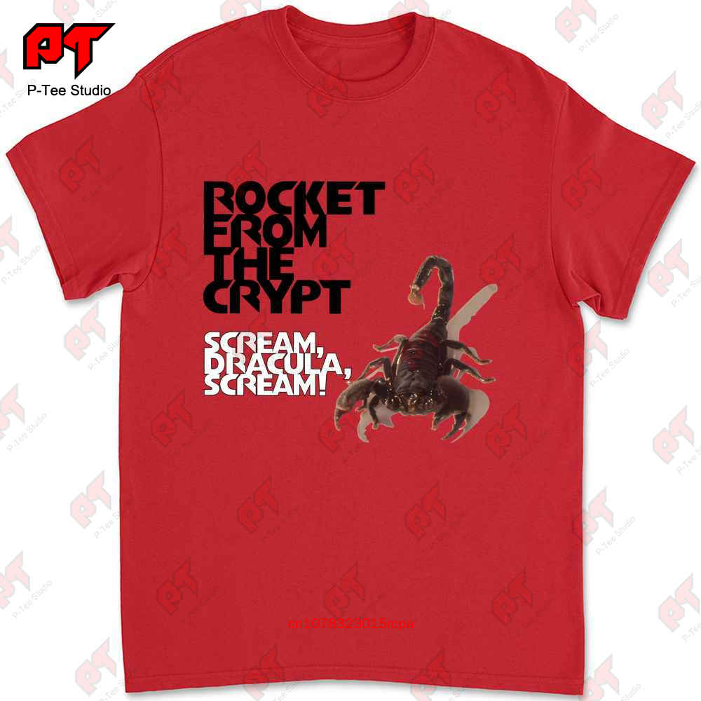 Rocket From The Crypt Scream Dracula T Shirt 70KS S
Rocket From The Crypt Scream Dracula T Shirt 70KS S