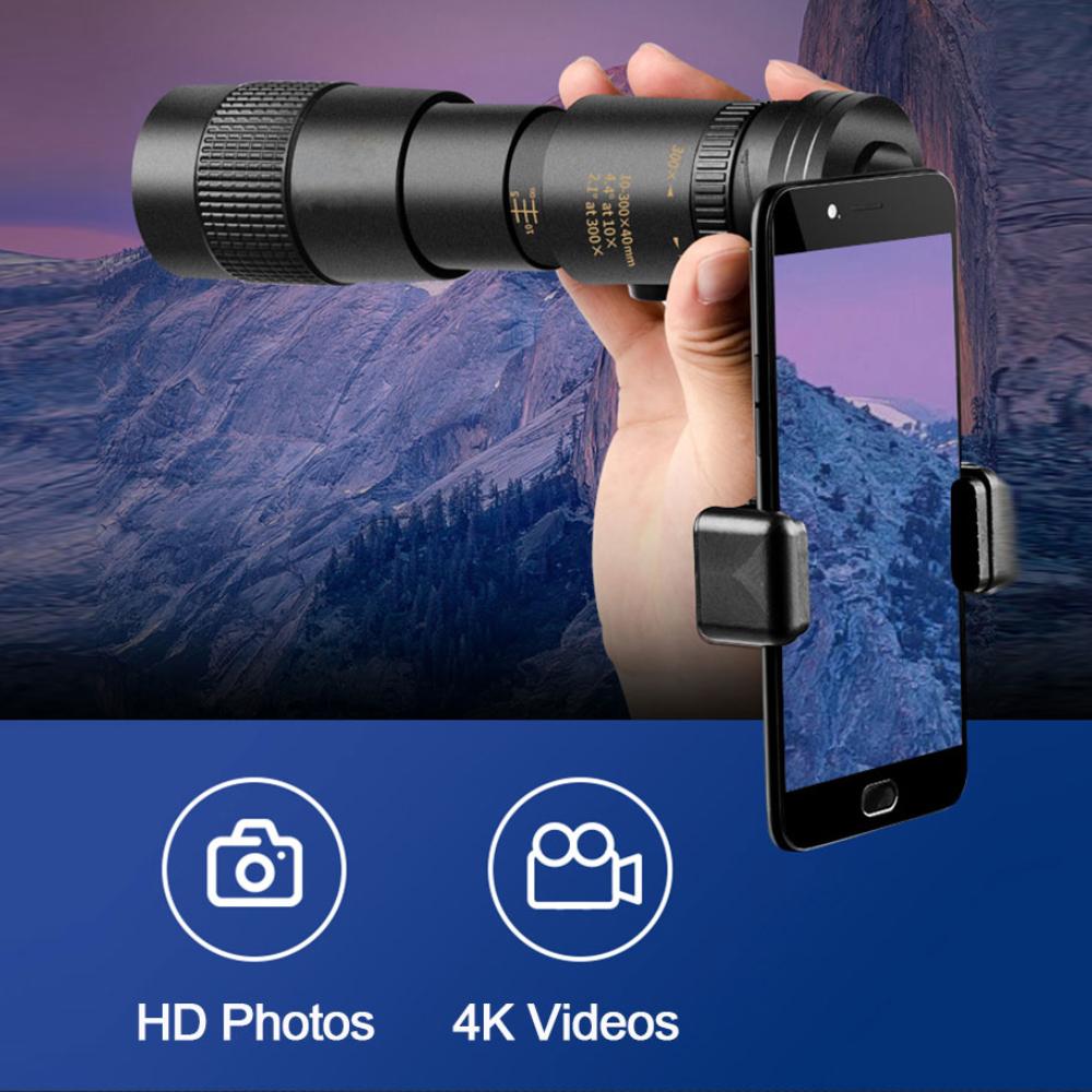 Binoculars 10-300X40 Magnification Multi Coated Optical Camping Devices Powerful Large Aperture Portable Long Distance Viewing
Binoculars 10-300X40 Magnification Multi Coated Optical Camping Devices Powerful Large Aperture Portable Long Distance Viewing