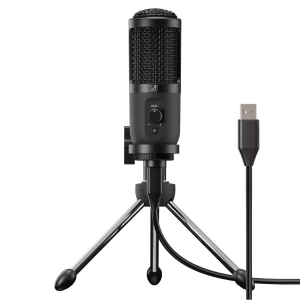 Airia XTREME LIVER Condenser USB PC Computer Tabletop High Sound Collection Gain Tripod Microphone Stand Working from Live Game Play Compatible with
Airia XTREME LIVER Condenser USB PC Computer Tabletop High Sound Collection Gain Tripod Microphone Stand Working from Live Game Play Compatible with