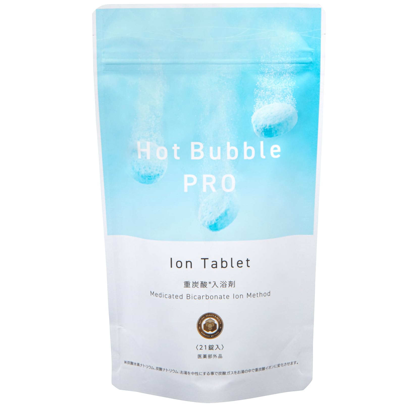 Hot Bubble PRO Bicarbonate Bath Additives (21 Tablets) Medicinal Bath Additives, Bicarbonate Bath, Neutral, Quasi-drug, Unscented (21 Tablets, 1 Bag)
Hot Bubble PRO Bicarbonate Bath Additives (21 Tablets) Medicinal Bath Additives, Bicarbonate Bath, Neutral, Quasi-drug, Unscented (21 Tablets, 1 Bag)