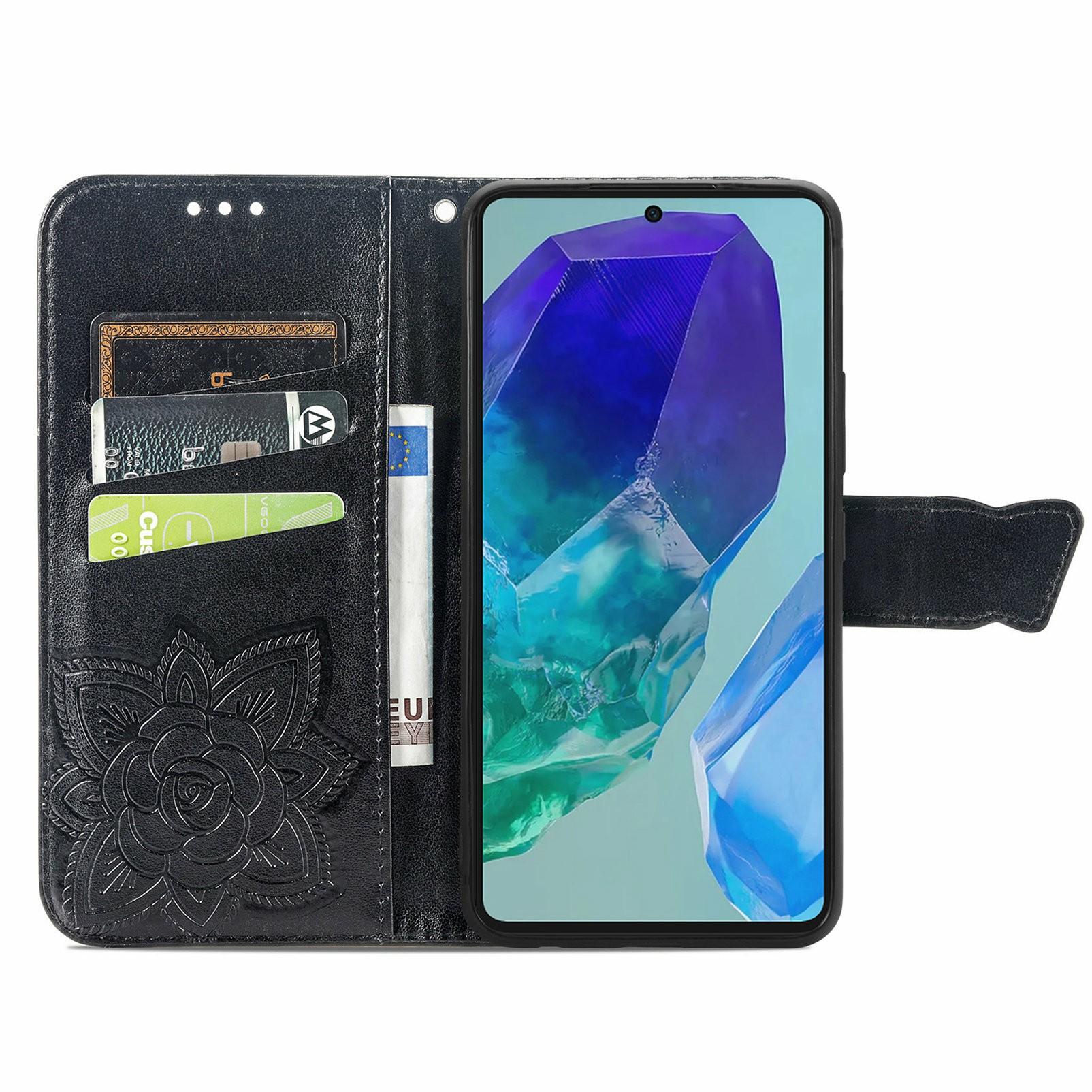 For Samsung Galaxy S24 FE Case PU Leather Wallet Phone Cover Butterfly Pattern Dark Purple
For Samsung Galaxy S24 FE Case PU Leather Wallet Phone Cover Butterfly Pattern Dark Purple