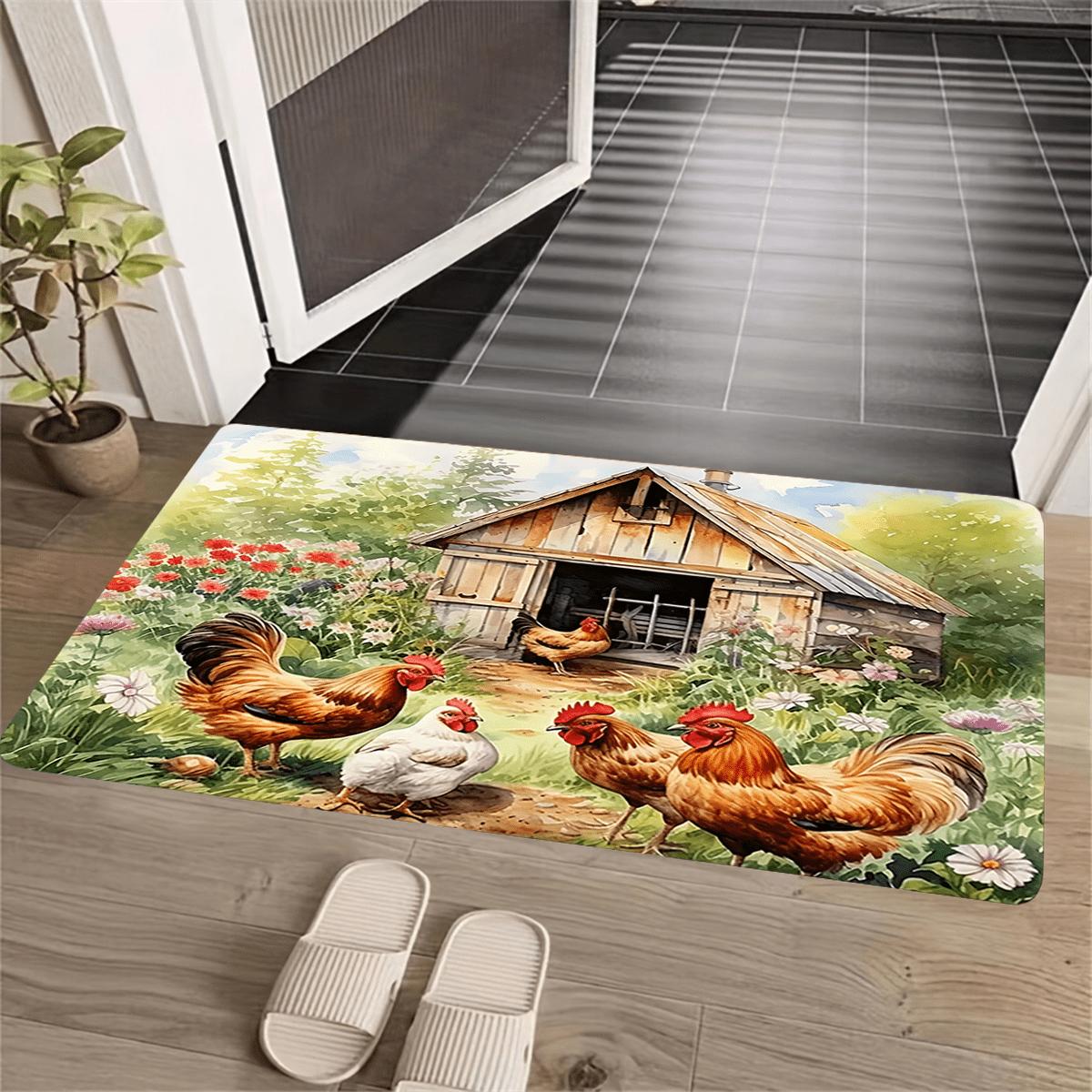 1 шт. Кухонные коврики против усталости Фермерский петух Цветочный Водонепроницаемый Нескользящий Толстый Мягкий Кухонный коврик Сверхпрочный Комфортный Коврик для стояния для кухни 40*60cm
1 шт. Кухонные коврики против усталости Фермерский петух Цветочный Водонепроницаемый Нескользящий Толстый Мягкий Кухонный коврик Сверхпрочный Комфортный Коврик для стояния для кухни 40*60cm