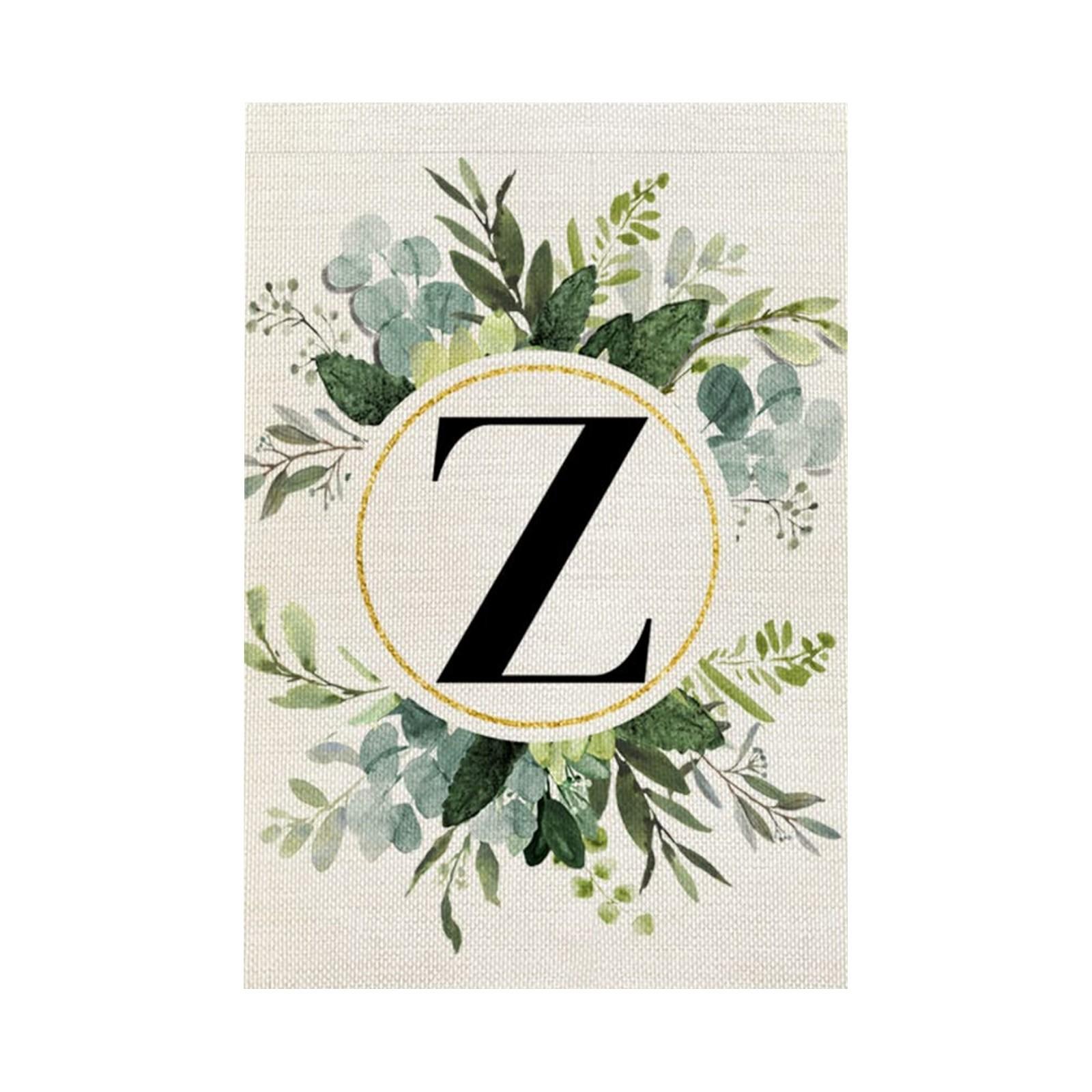 Monogram Letter A Garden Flag Floral 1218 Inch Double Sided One Size
Monogram Letter A Garden Flag Floral 1218 Inch Double Sided One Size