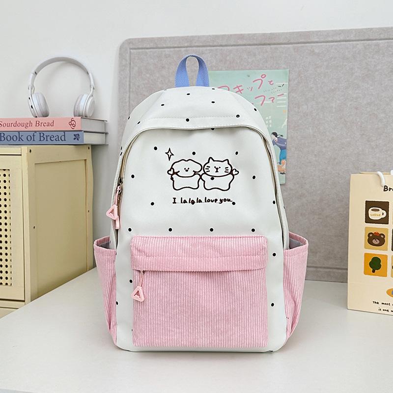 Школьный рюкзак, высокая ценность, милый, свежий и симпатичный рюкзак с принтом, повседневный и большой вместимости для учеников средней школы
Школьный рюкзак, высокая ценность, милый, свежий и симпатичный рюкзак с принтом, повседневный и большой вместимости для учеников средней школы