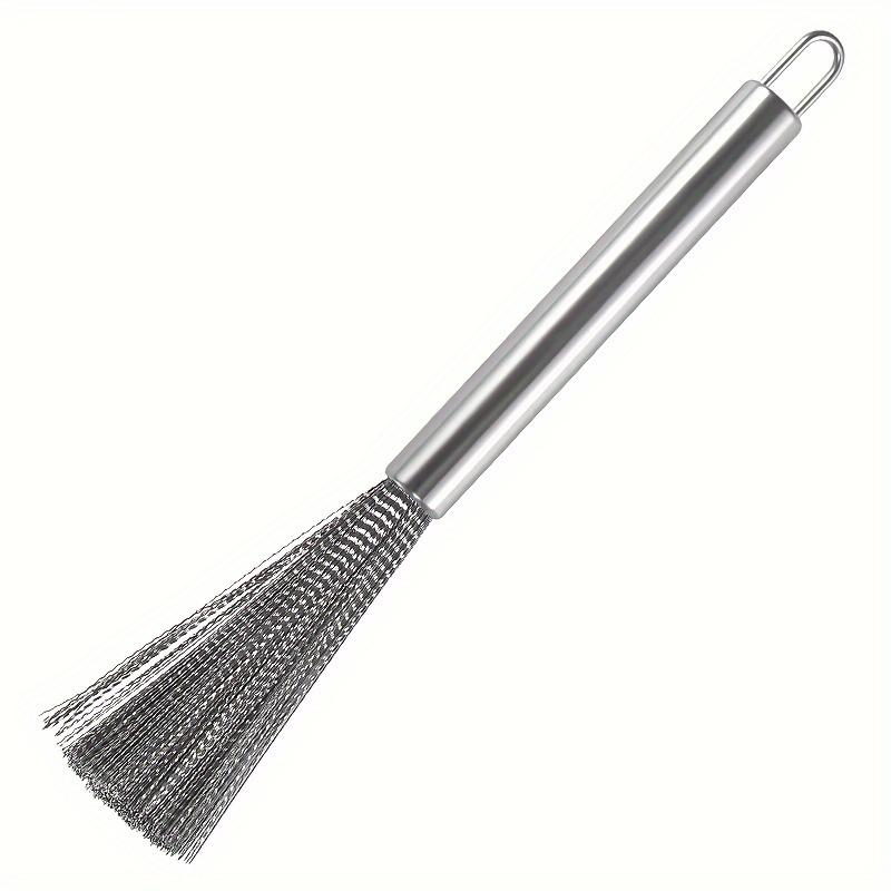 Stainless Steel Pan Brush with A Long Handle Dishwashing Brush Pot Cleaner Strong Decontamination Hangable Kitchen Clean Tools
Stainless Steel Pan Brush with A Long Handle Dishwashing Brush Pot Cleaner Strong Decontamination Hangable Kitchen Clean Tools