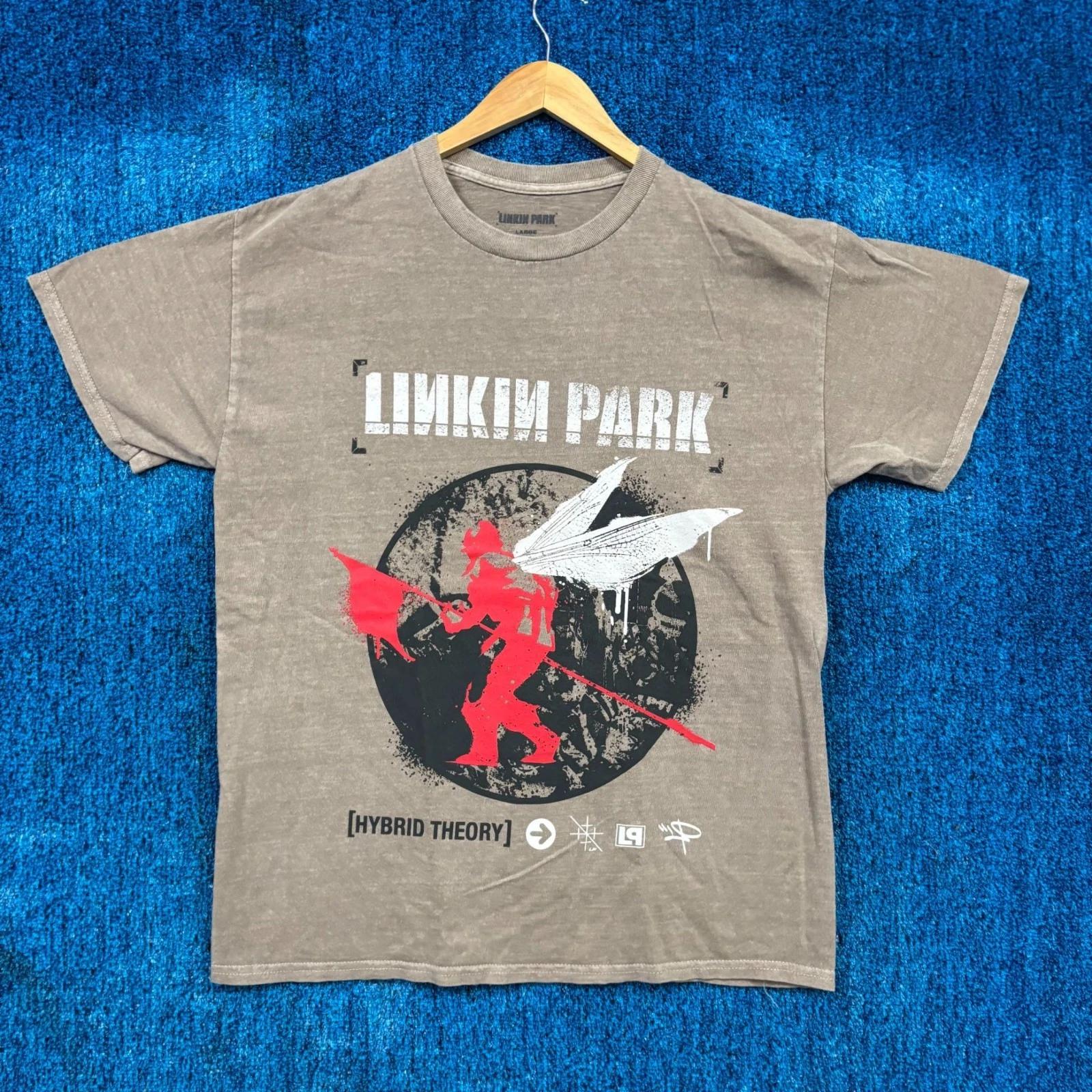 Linkin Park The Hybrid Theory Album Art Nu Metal Band Tee L XL
Linkin Park The Hybrid Theory Album Art Nu Metal Band Tee L XL