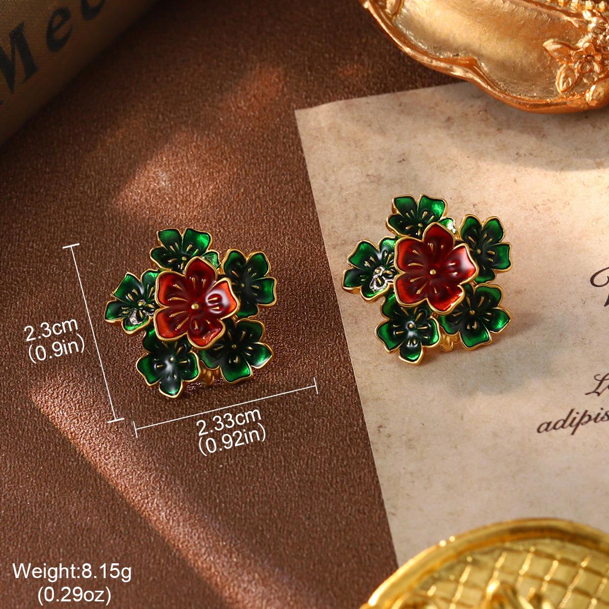 Medieval flower silver needle winter earrings women s pearl retro brooch diamond light luxury exaggerated high-end earrings
Medieval flower silver needle winter earrings women s pearl retro brooch diamond light luxury exaggerated high-end earrings