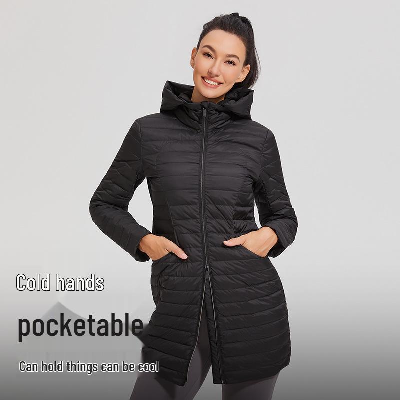 Lulu Women s Mid-Length Sporty Down Jacket: Windproof, Warm, Hooded, Zip Waist, Slimming Lightweight Coat for Autumn and Winter S
Lulu Women s Mid-Length Sporty Down Jacket: Windproof, Warm, Hooded, Zip Waist, Slimming Lightweight Coat for Autumn and Winter S