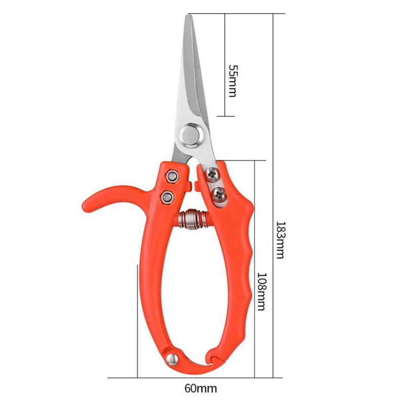 Garden Pruning Shears Heavy Duty Plant Grafting Tool Spring Assisted for Orchard Tree Branch Maintenance
Garden Pruning Shears Heavy Duty Plant Grafting Tool Spring Assisted for Orchard Tree Branch Maintenance