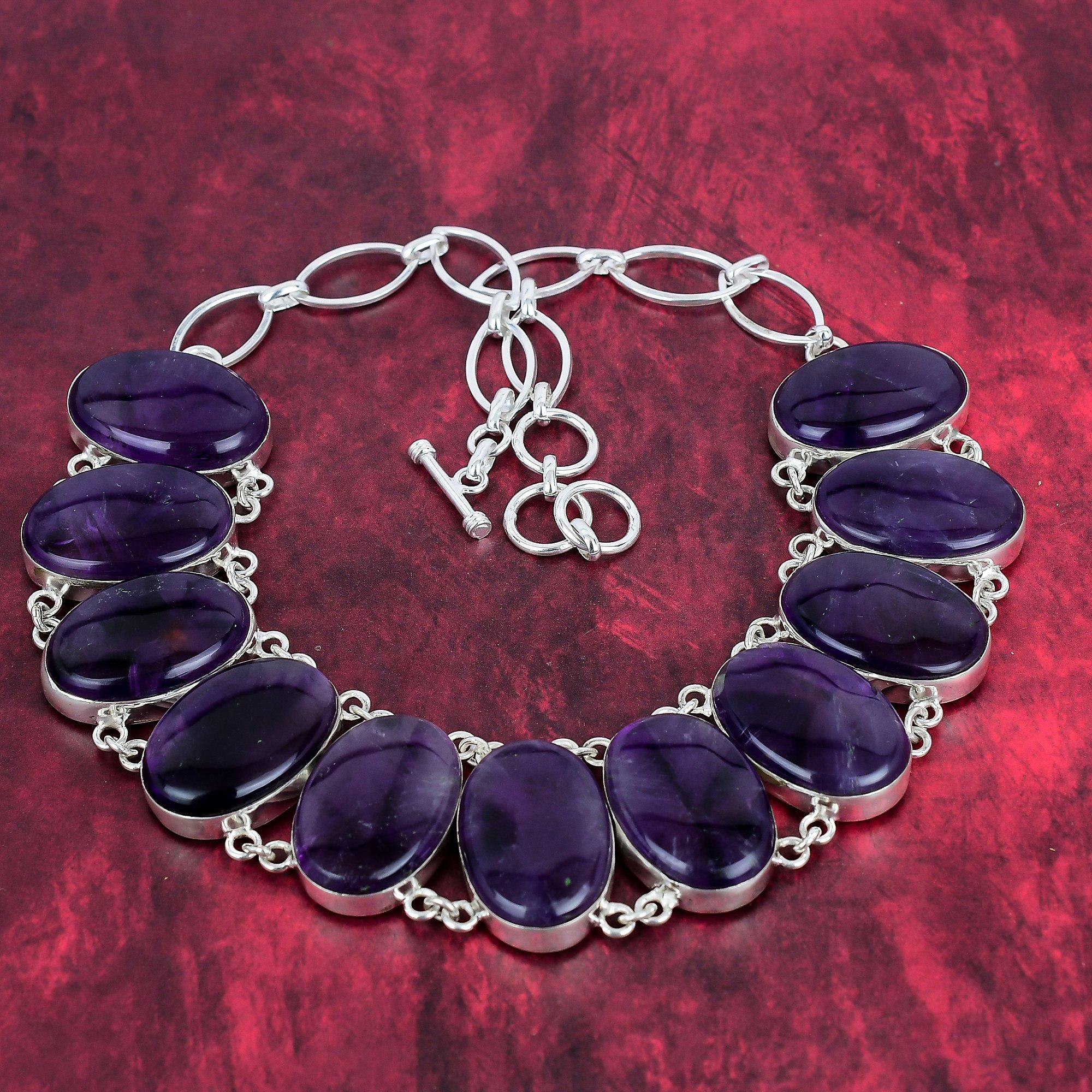Звездный аметист, драгоценный камень, стерлинговое серебро 925 пробы, регулируемая цепочка, ожерелье, новые ювелирные изделия ручной работы, подарок на годовщину Adjustable with 18 inches фиолетовый
Звездный аметист, драгоценный камень, стерлинговое серебро 925 пробы, регулируемая цепочка, ожерелье, новые ювелирные изделия ручной работы, подарок на годовщину Adjustable with 18 inches фиолетовый