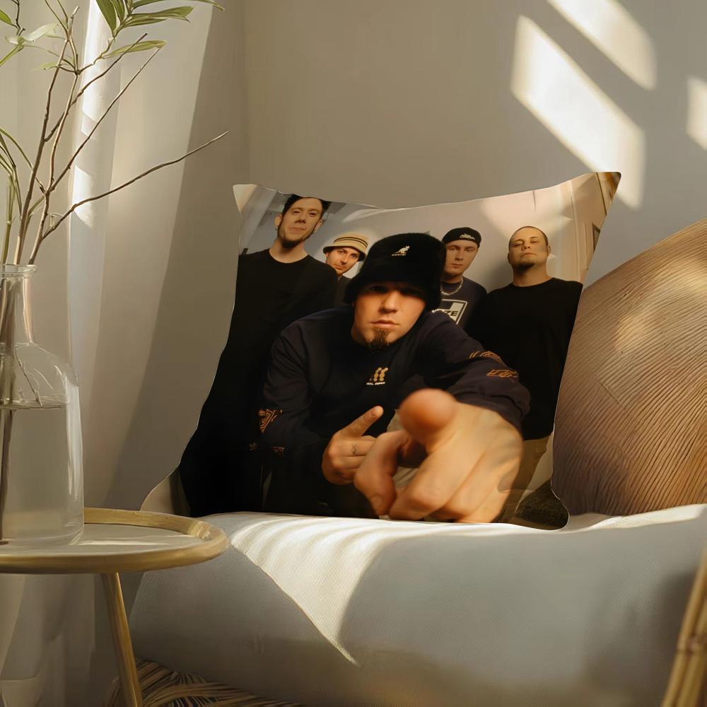 Nu Metal Band LLimp Bizkit Pillow Case Pattern Printed Pillowcase for Living Room Sofa Cushion Cover Bedroom Decor 30X30cm
Nu Metal Band LLimp Bizkit Pillow Case Pattern Printed Pillowcase for Living Room Sofa Cushion Cover Bedroom Decor 30X30cm