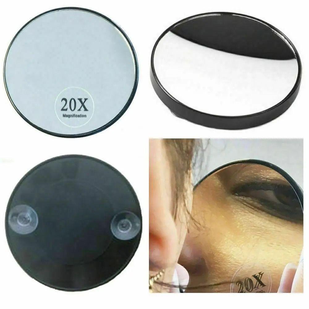 10/20/30X Enlarging Cosmetic Mirror Round Bathroom Makeup Mirror Magnification Vanity Mirror Girl White - 10X with Tweezers
10/20/30X Enlarging Cosmetic Mirror Round Bathroom Makeup Mirror Magnification Vanity Mirror Girl White - 10X with Tweezers