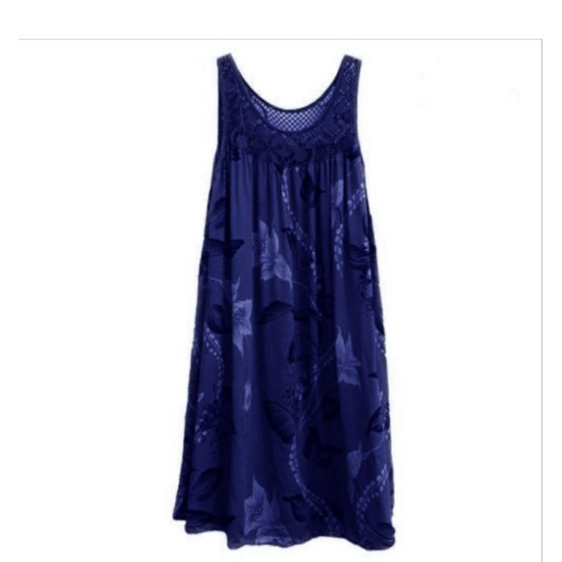 Кружевное лоскутное принтованное платье без рукавов свободного покроя летнее платье повседневная свободная ночная рубашка женская пижама XXL
Кружевное лоскутное принтованное платье без рукавов свободного покроя летнее платье повседневная свободная ночная рубашка женская пижама XXL