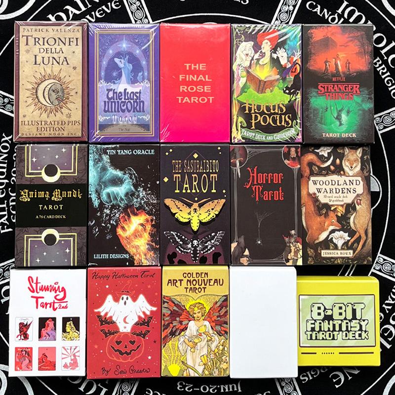 1Box Карты Таро Настольная игра Карты оракула Карточная игра Вечеринка Ролевая игра Реквизит
1Box Карты Таро Настольная игра Карты оракула Карточная игра Вечеринка Ролевая игра Реквизит